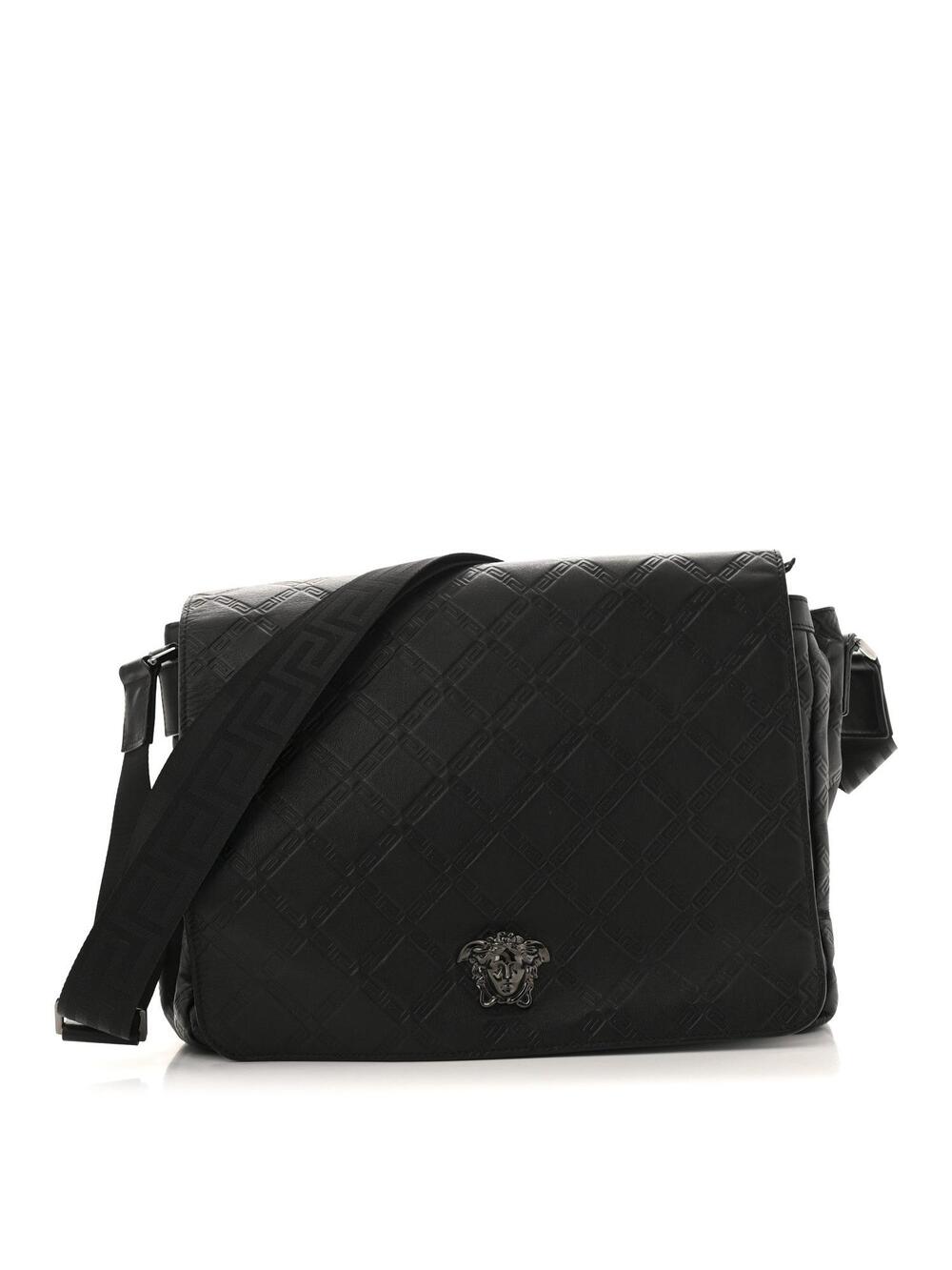 Versace Calfskin Embossed Medusa #305229V55B
